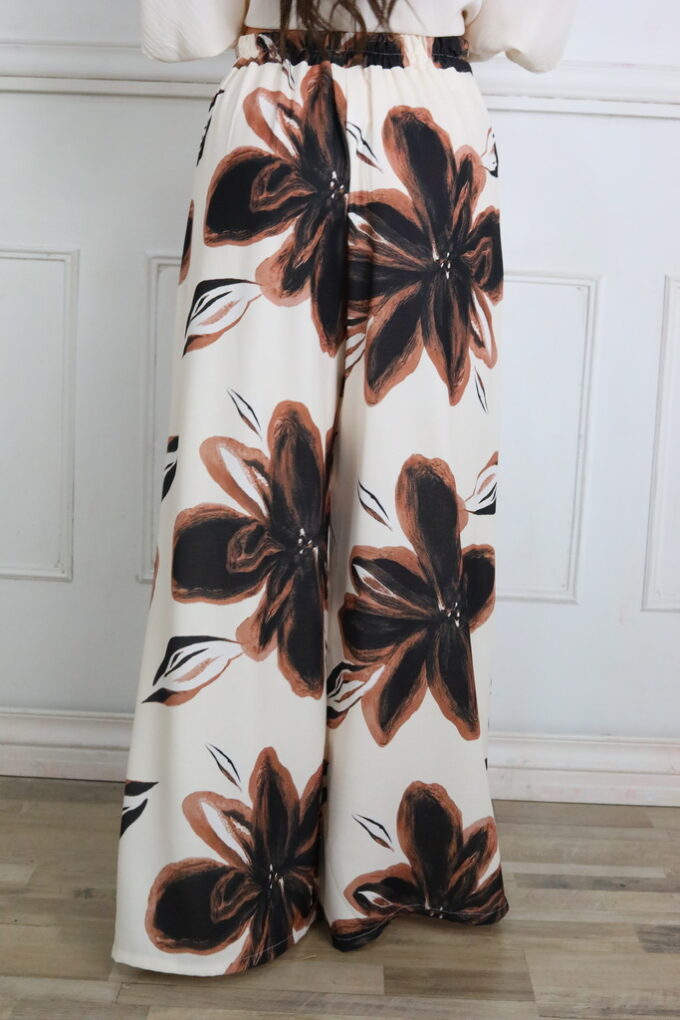 Pantalon Palazzo Estampado