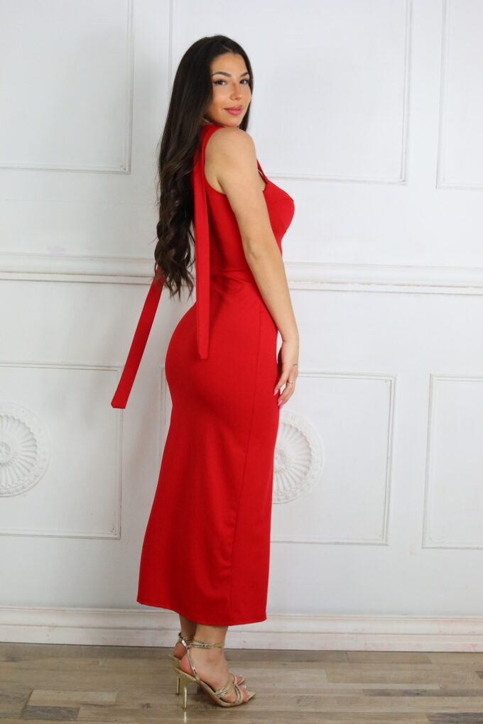 Vestido Cascos Fular