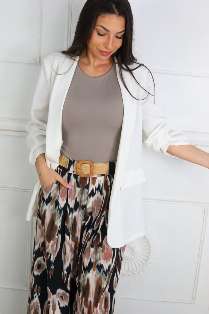 Blazer Manga Fruncida