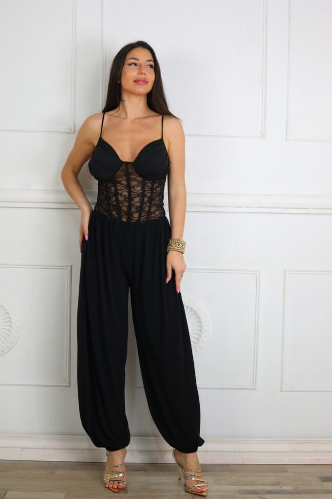 Body Encaje Pliegues