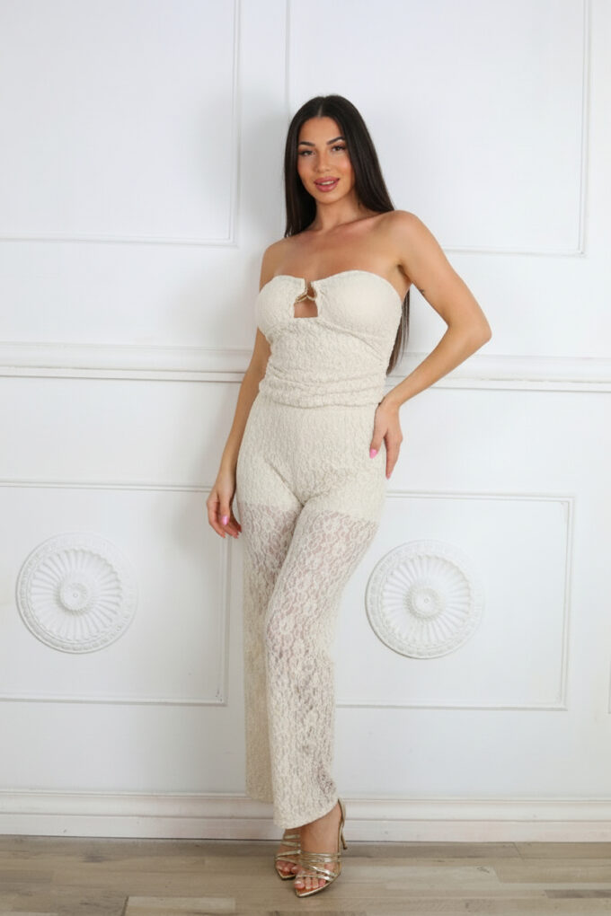 Conjunto Encaje Metal