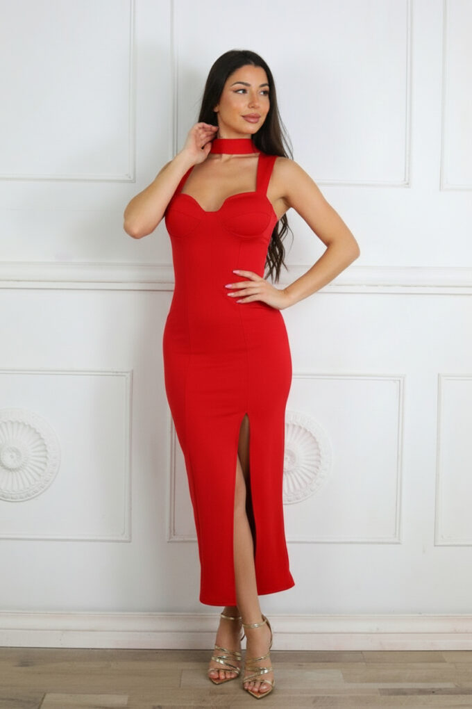 Vestido Cascos Fular