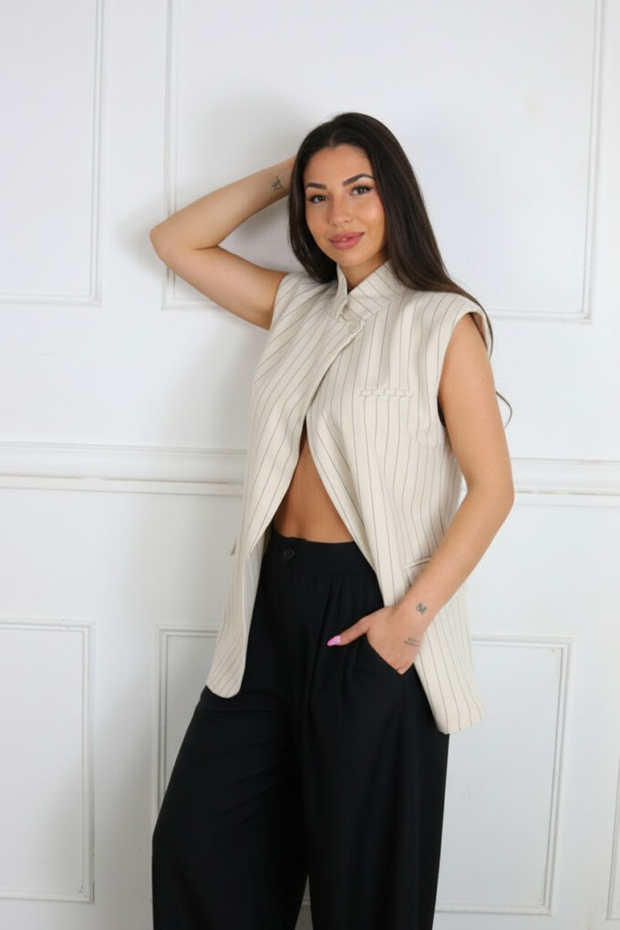 Chaleco Mao Diplomática