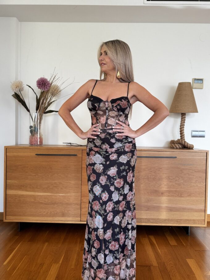 Vestido Tull Corsé