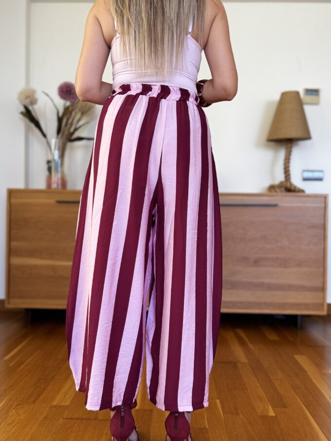 Pantalon Midi Rayas