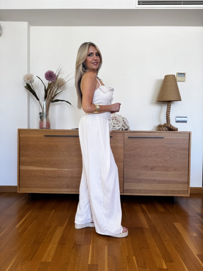 Conjunto Solapado Efecto Lino