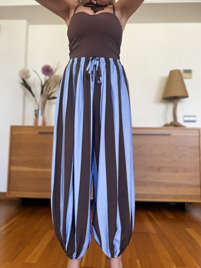 Pantalon Balloon Rayas