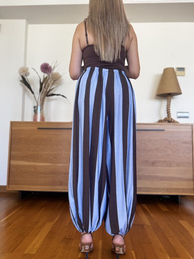Pantalon Balloon Rayas