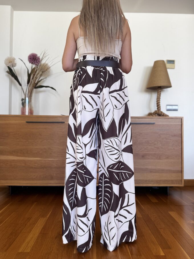 Pantalon Palazzo Estampado