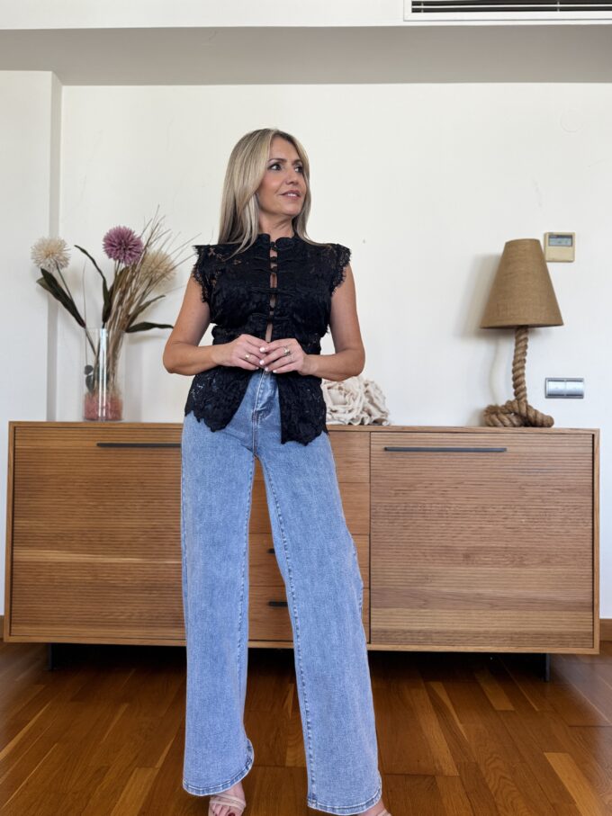 Blusa Encaje Nipón