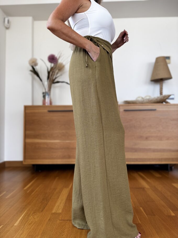 Pantalon Lino Pareo