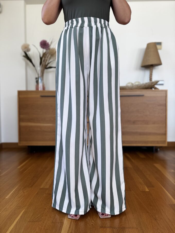 Pantalon Ancho Rayas