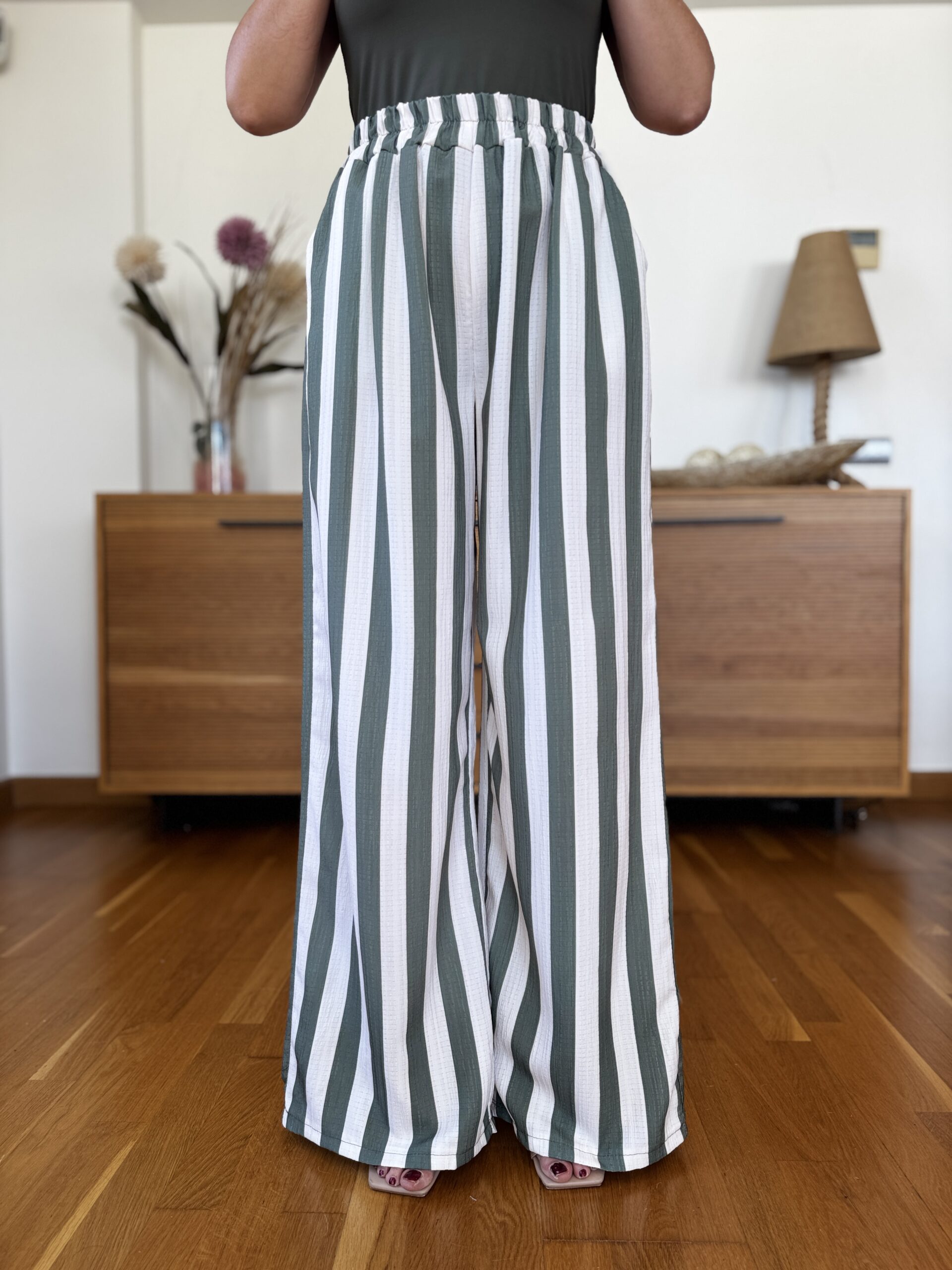 Pantalon Ancho Rayas - Imagen 4