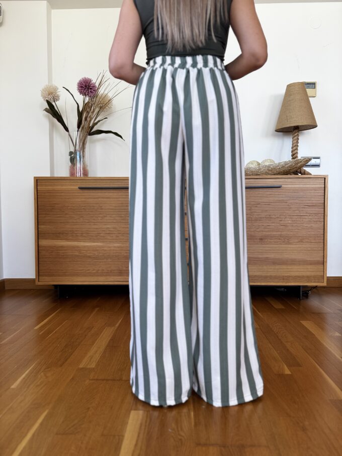 Pantalon Ancho Rayas