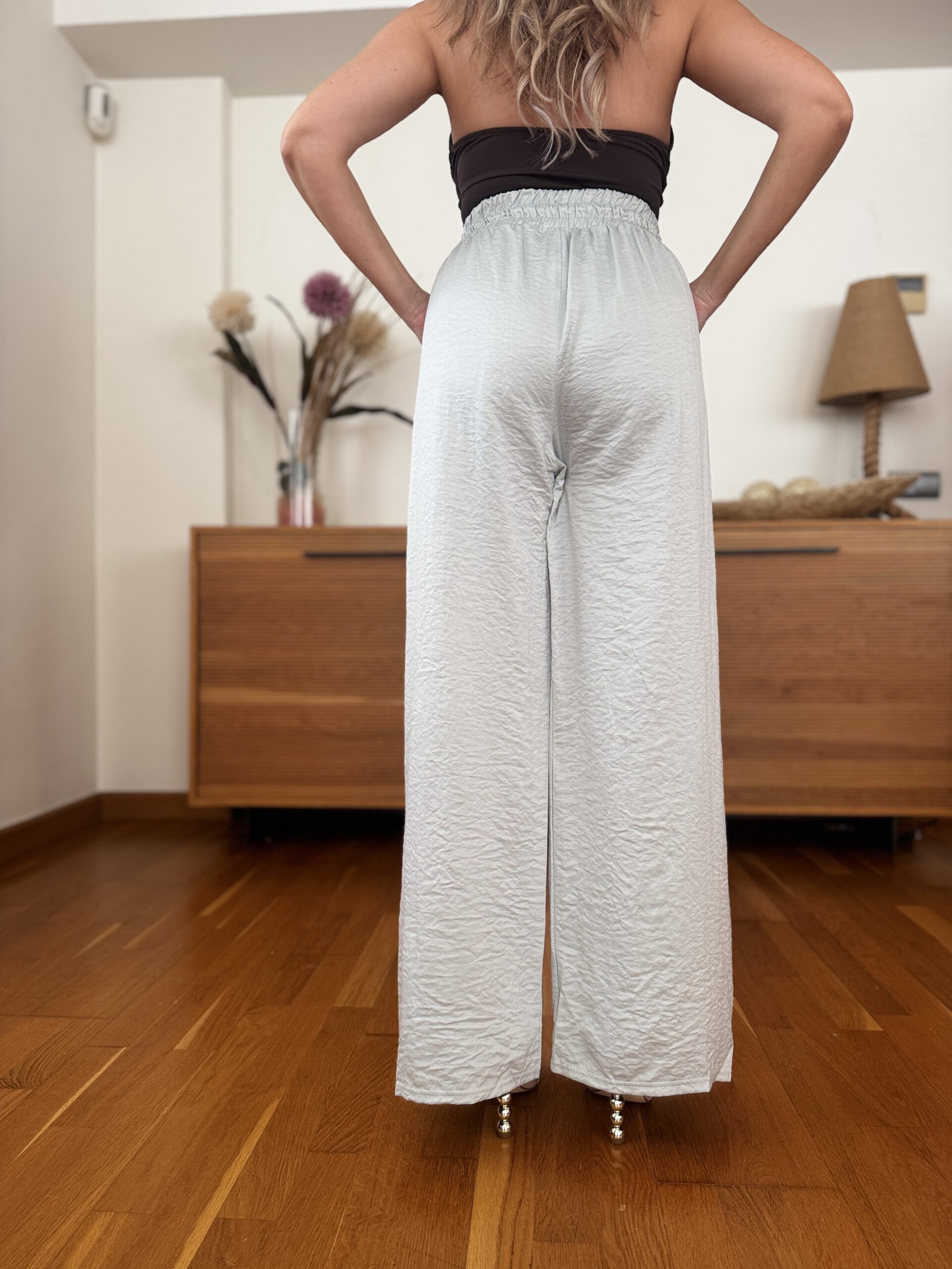Pantalon Satinado Cropped - Imagen 20