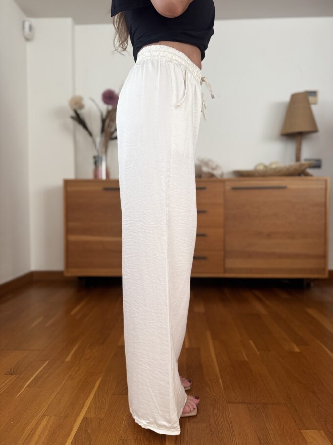 Pantalon Satinado Cropped