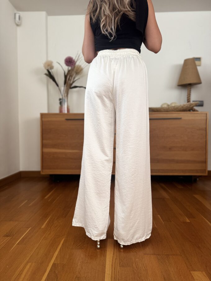 Pantalon Satinado Cropped