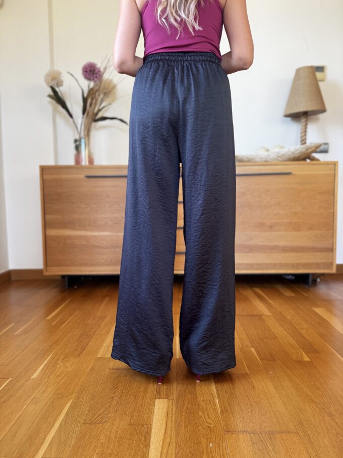 Pantalon Satinado Cropped
