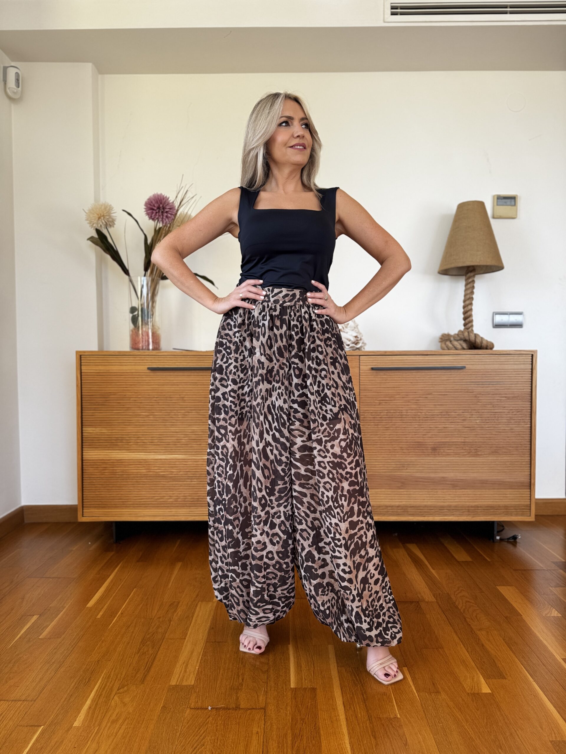 Pantalon Gasa Print - Imagen 3