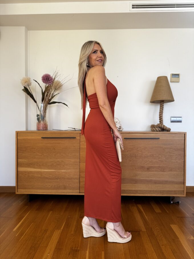 Vestido Canalé Arandelas