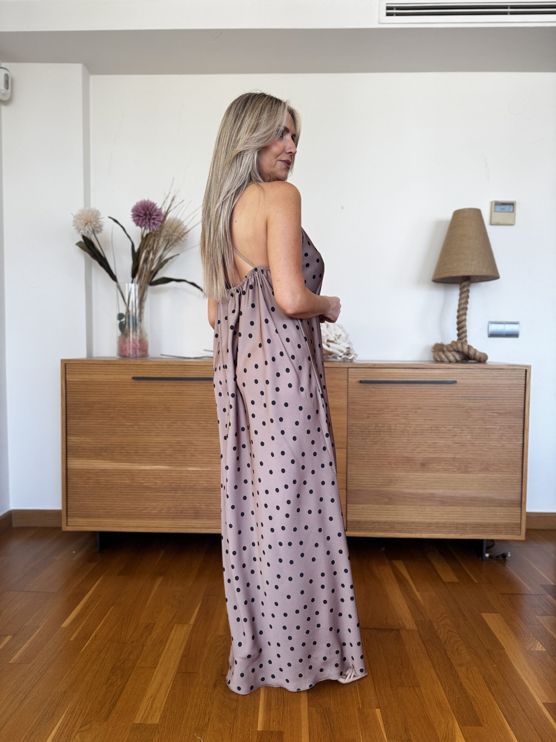 Vestido Lencero Satén - Imagen 2