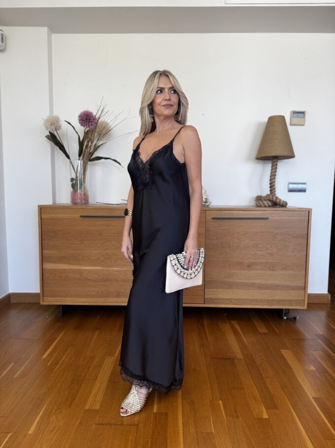Vestido Lencero Encaje