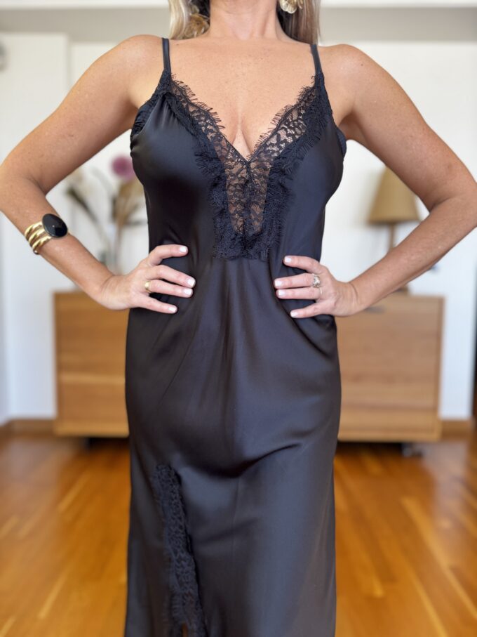 Vestido Lencero Encaje