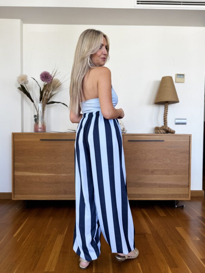 Pantalon Rayas Patente