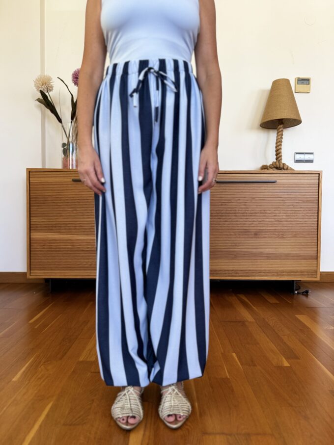 Pantalon Rayas Patente
