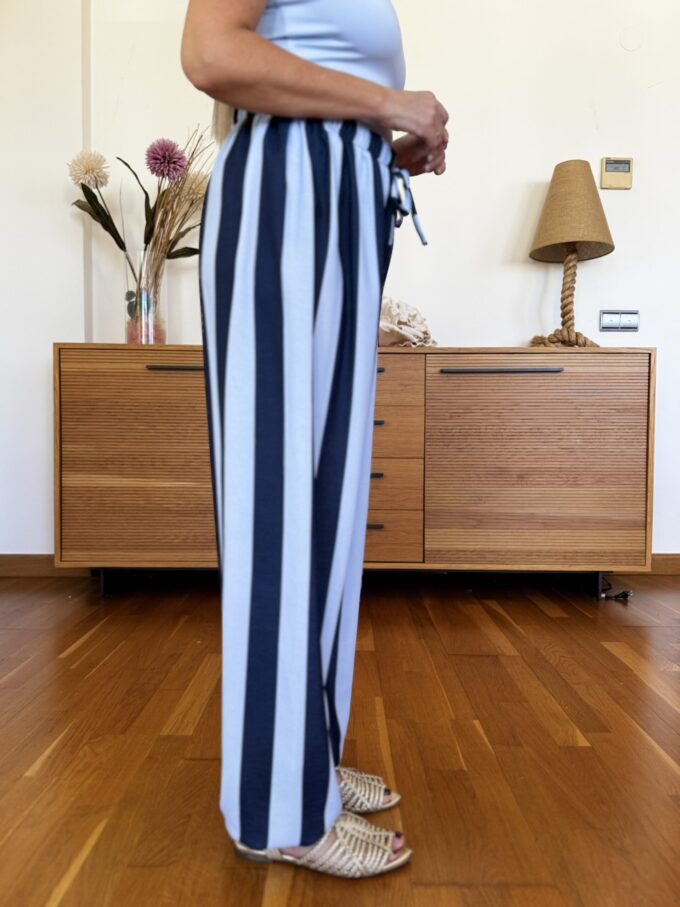 Pantalon Rayas Patente