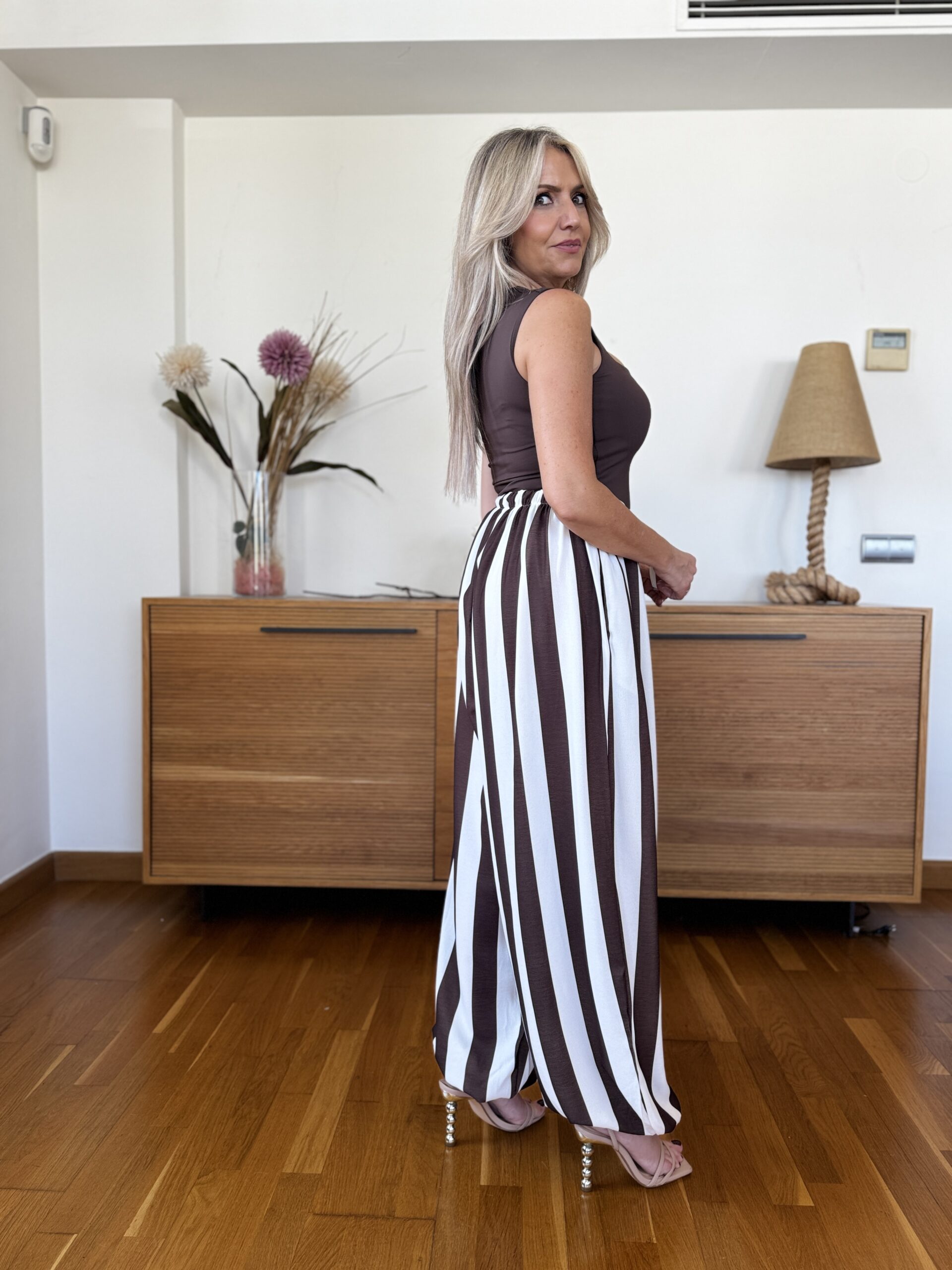 Pantalon Balloon Rayas - Imagen 3