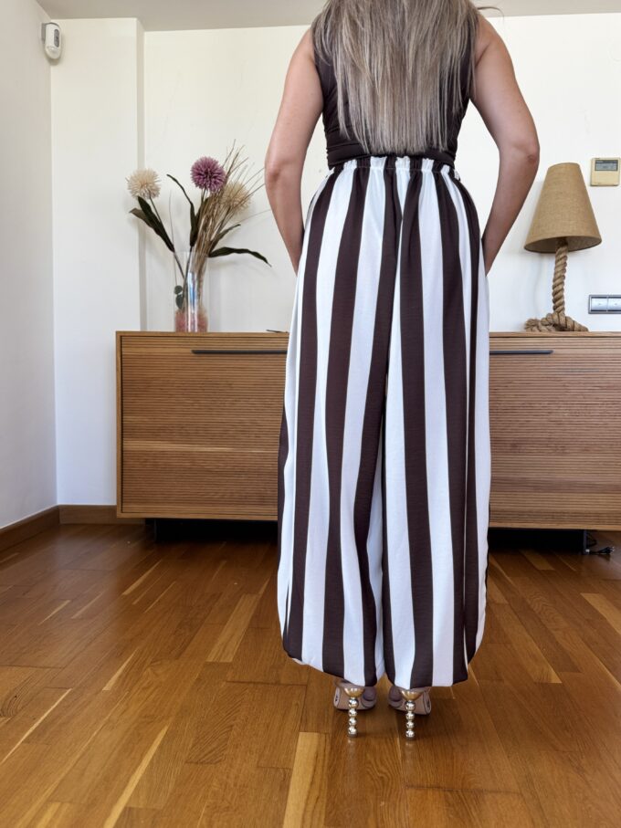 Pantalon Balloon Rayas