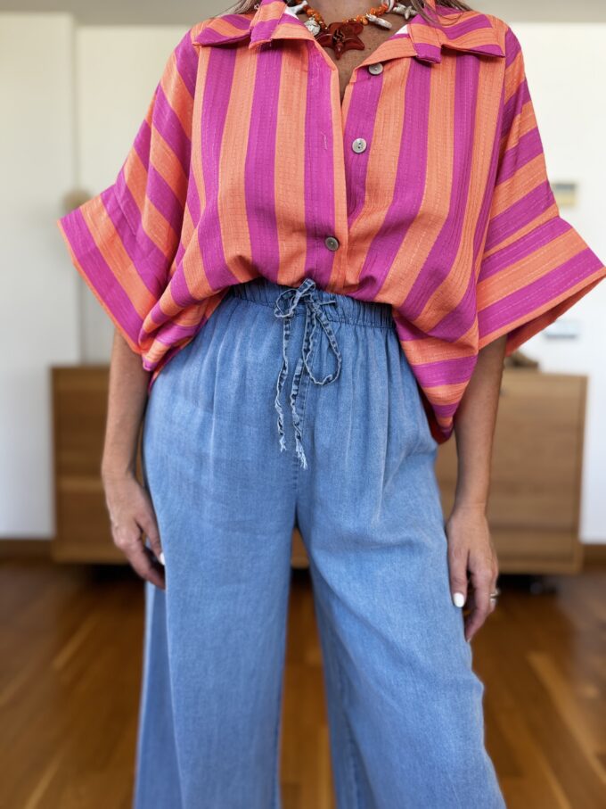 Camisa Oversize Rayas