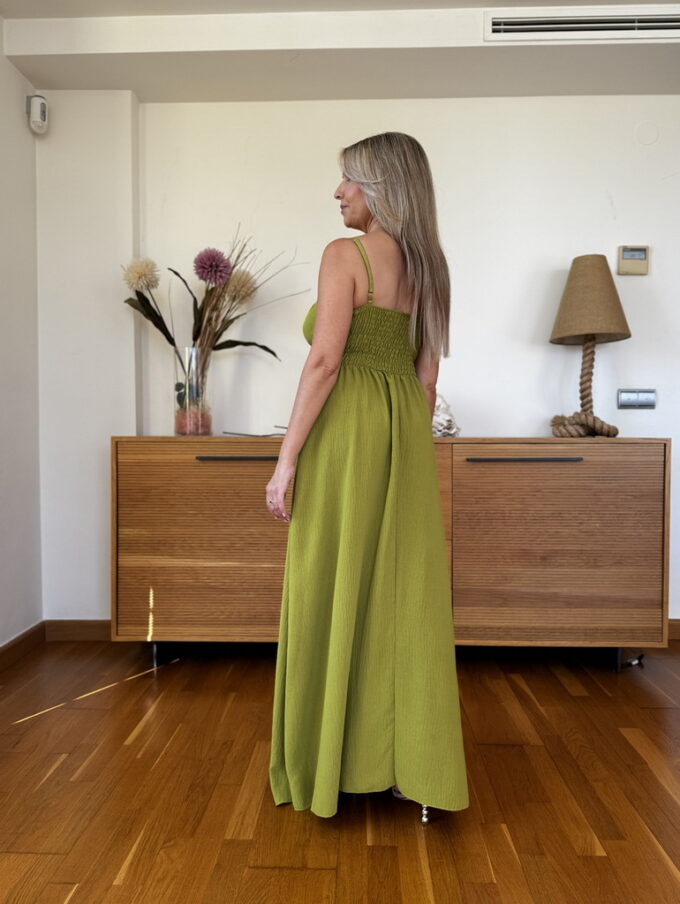 Vestido Largo Cascos
