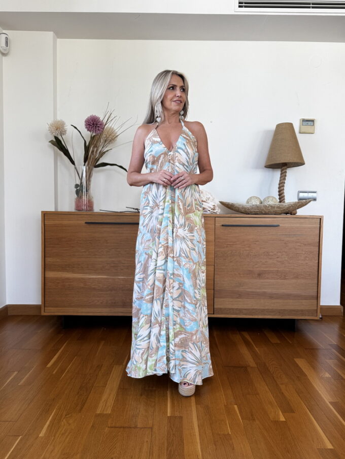 Vestido Pañuelo Estampado
