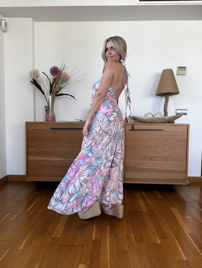 Vestido Pañuelo Estampado
