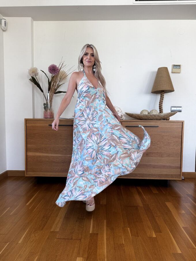 Vestido Pañuelo Estampado