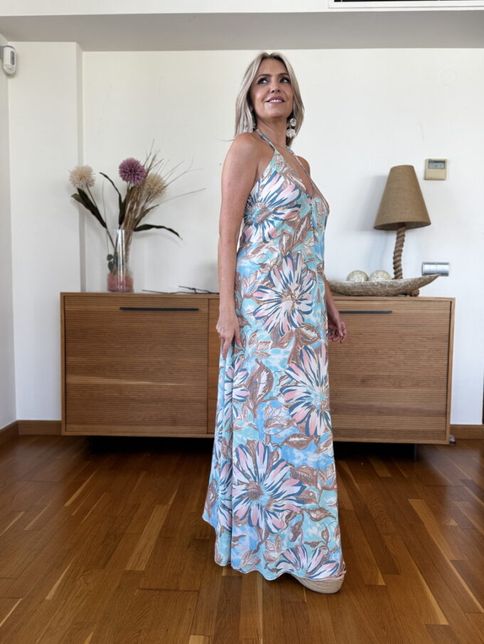 Vestido Pañuelo Estampado
