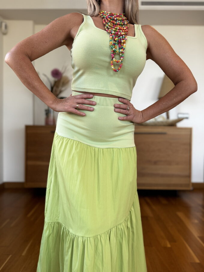 Conjunto Falda Larga