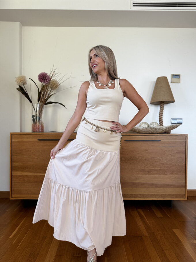 Conjunto Falda Larga