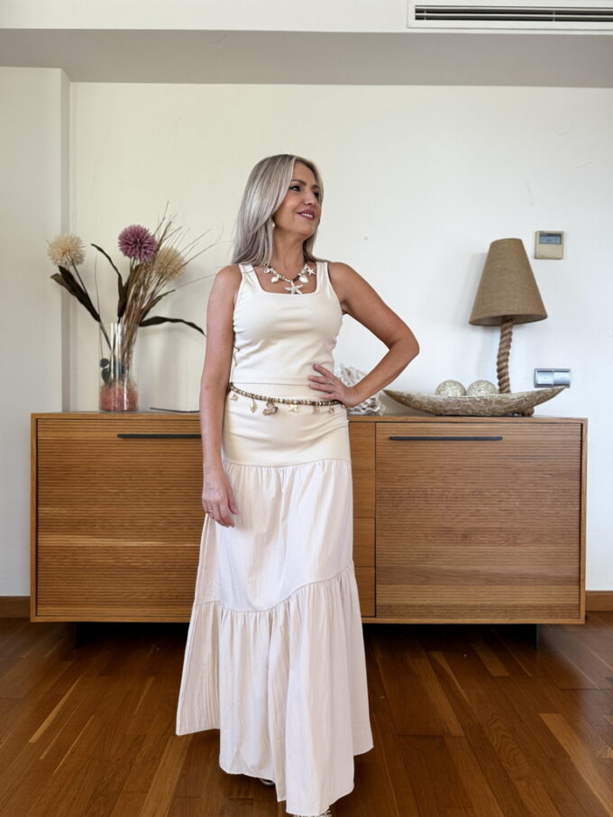 Conjunto Falda Larga