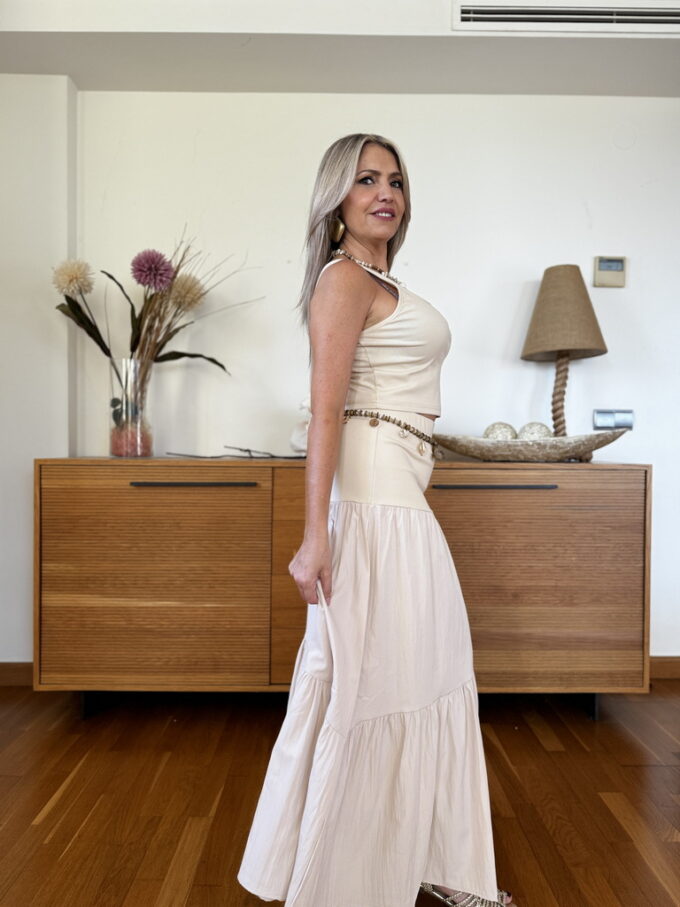Conjunto Falda Larga