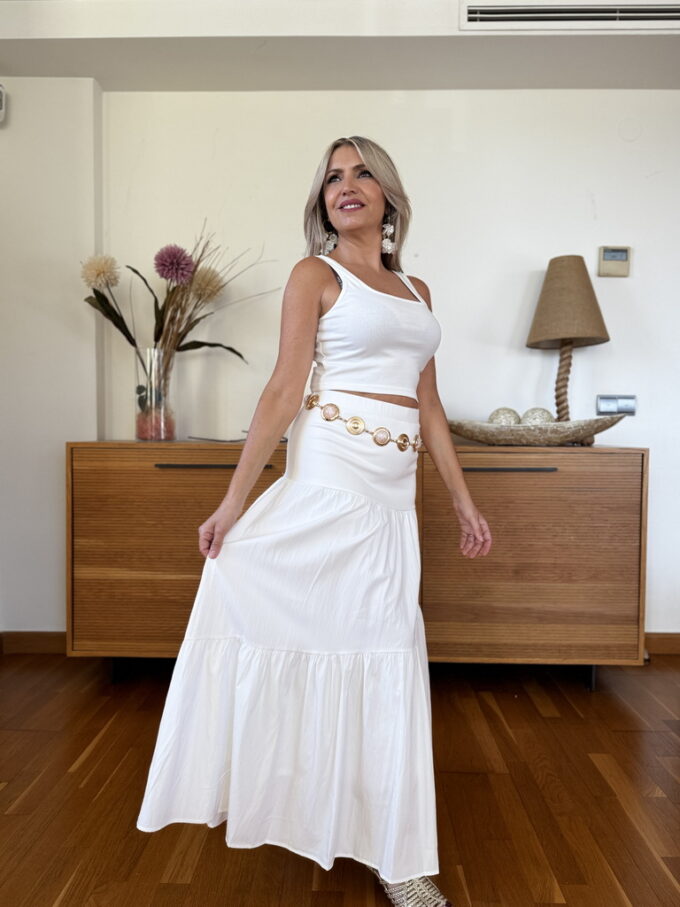 Conjunto Falda Larga