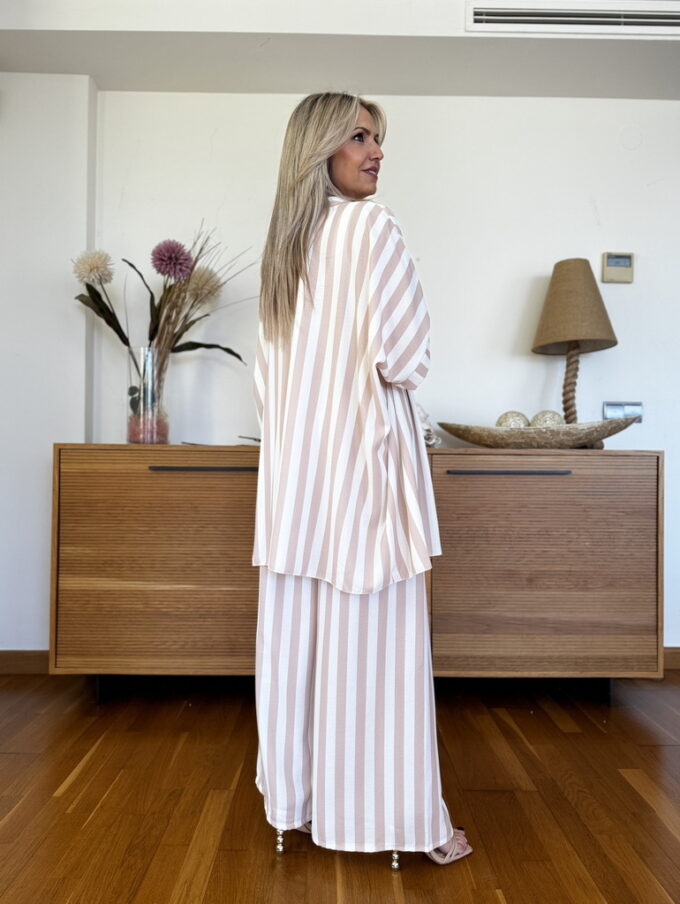 Conjunto Kimono Rayas