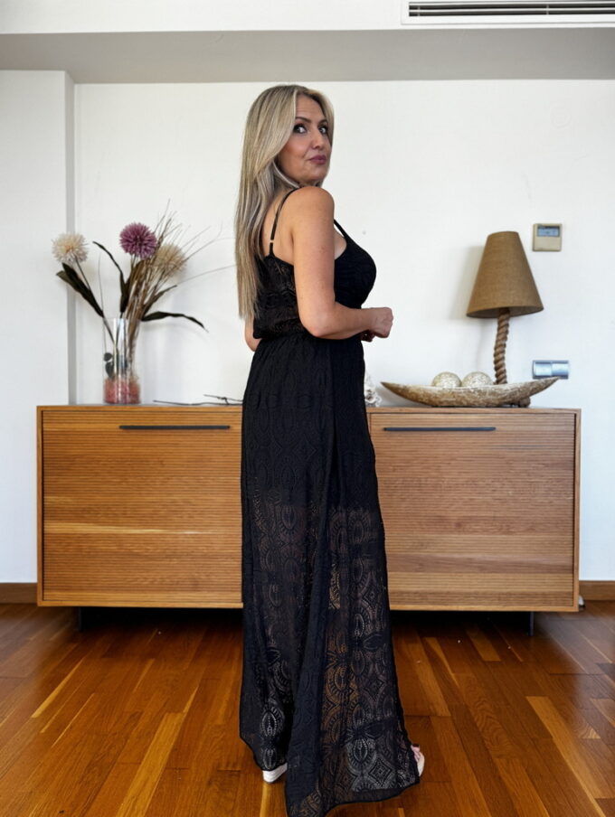 Vestido Encaje Asimétrico