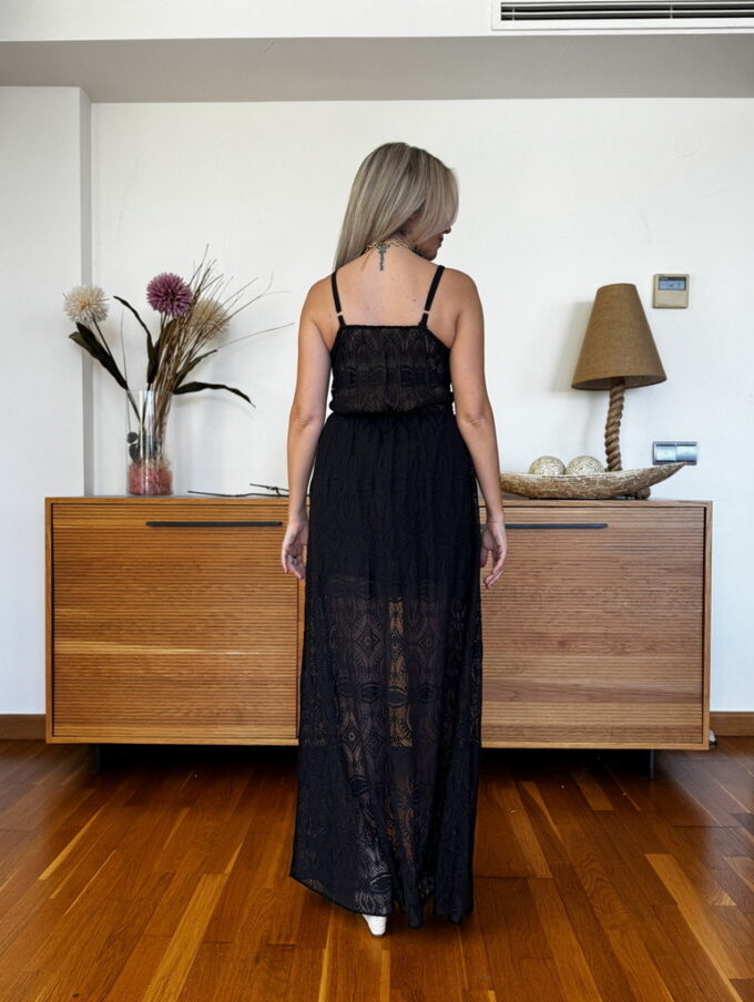 Vestido Encaje Asimétrico