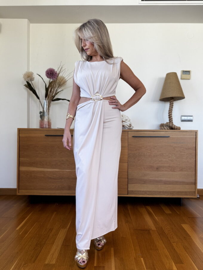 Vestido Licra Hebilla
