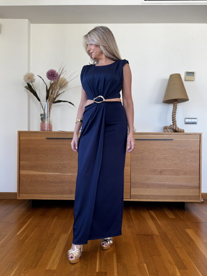 Vestido Licra Hebilla