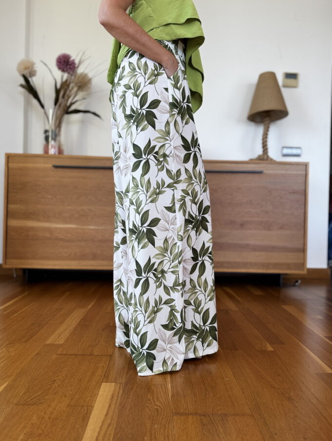 Pantalon Palazzo Estampado