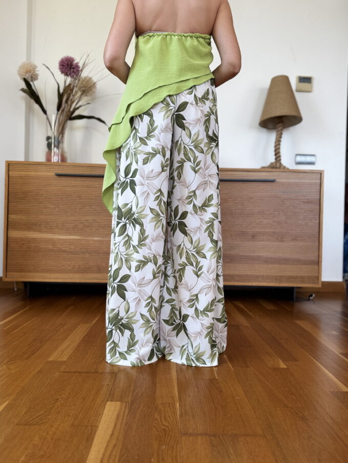 Pantalon Palazzo Estampado